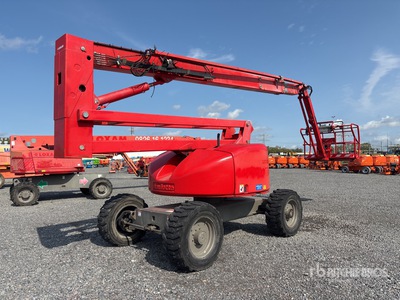 2014 Haulotte HA20PX 4WD Diesel Articulating Boom Lift
