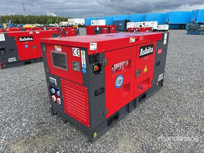 2025 Ashita LG80 Skid-Mounted Generator set (Unused)