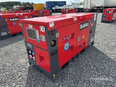 2025 Ashita LG70 Skid-Mounted Generator Set (Unused)