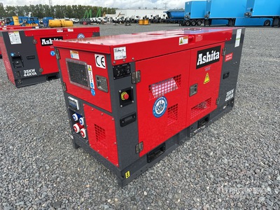2025 Ashita LG70 Skid-Mounted Generator Set (Unused)