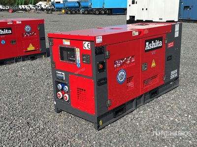 2025 Ashita LG50 Skid-Mounted Generator Set (Unused)