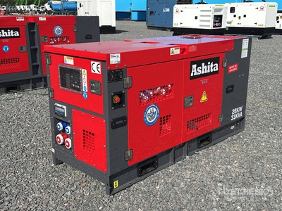 2025 Ashita LG50 Skid-Mounted Generator Set (Unused)