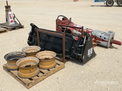 Quantity of (6) Skid Steer Attachments- Unused
