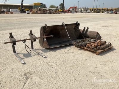 Quantity of JCB Backhoe Loader Attachments