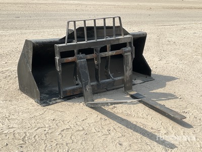 Quantity of (2) CAT Q/C Telehandler Attachments - Fits telehandlers