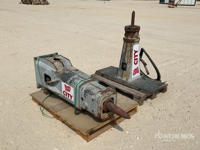 Quantity of (2) Rammer Hydraulic Breaker - Fits excavator & Skid Steer Loader