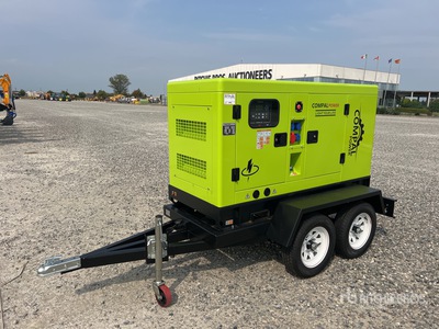 2025 Compal VG-R30 on 2024 ZX2102 Trailer Generator Set (Unused)