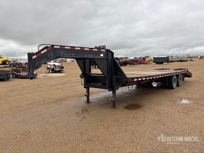 2001 SWS 28 ft T/A Gooseneck Plant Trailer