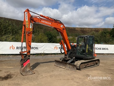 2021 Hitachi ZX85USB-6 Tracked Excavator