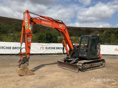 2019 Hitachi ZX85USB-5A Koparka gąsienicowa