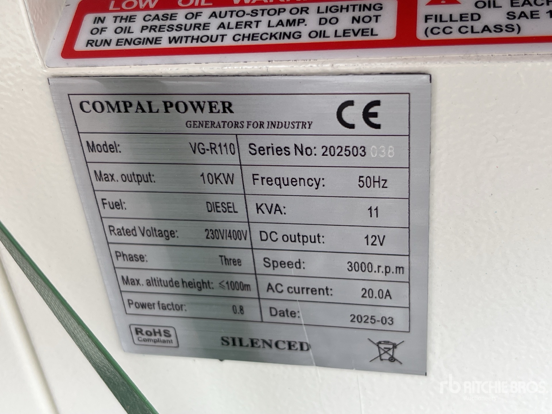 2025 Compal VG-R110 Generatore (Unused)