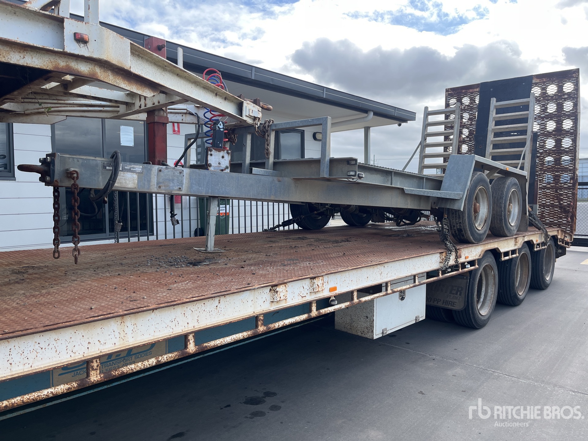 2013 Payton Hill Welding Bogie/A Equipment Trailer