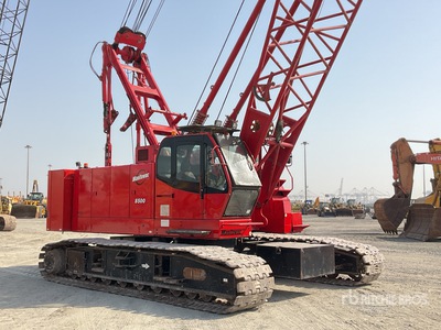 Manitowoc 8500 85 ton Grúa celosía de cadenas