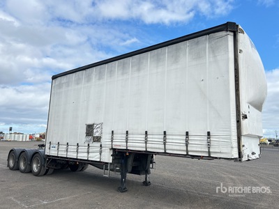2006 Vawdrey 7.3 m Tri/A B-Double Lead Step Deck Remolque con Lona
