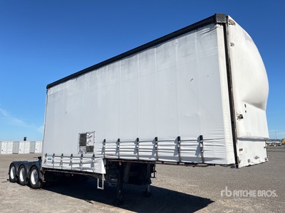 2006 Vawdrey 7.3 m Tri/A B-Double Lead Step Deck カーテンサイドトレーラー