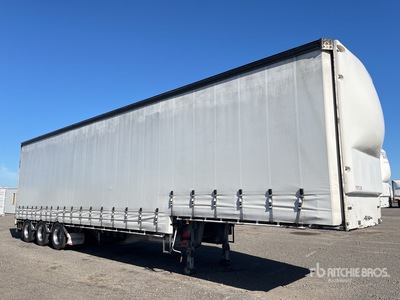 2006 Vawdrey 13.3 m Tri/A Step Deck カーテンサイドトレーラー