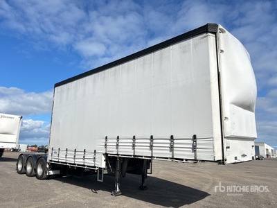 2006 Vawdrey 7.2 m Tri/A B-Double Lead Step Deck Remolque con Lona