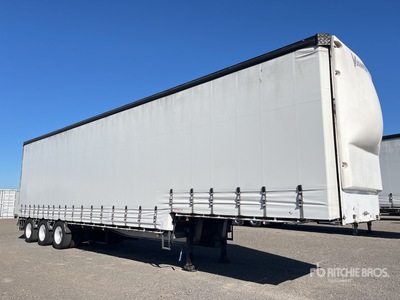 2006 Vawdrey 13.3 m Tri/A Step Deck カーテンサイドトレーラー