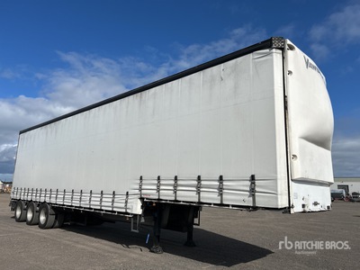 2006 Vawdrey 13.3 m Tri/A Step Deck Curtain Side Trailer