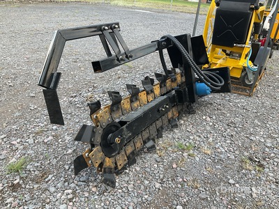 SAAO Zanjadora para Minicargador (Sin Usar) / Skid Steer Trencher (Unused)
