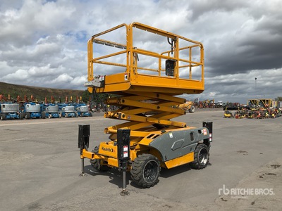 2007 Haulotte Compact 10DX 4x4 Diesel Plateforme élévatrice à ciseaux
