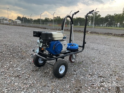 SAAO 695 Zongshen Marcador de Linea Individual por Aspersion (Sin Usar) / Single Spray Line Maker Varios. Industrial (Unused)