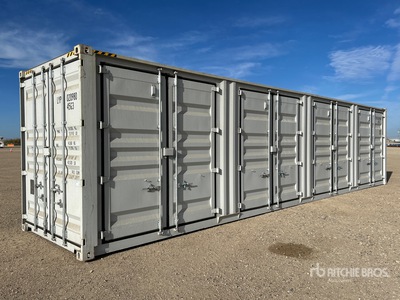 2025 40 ft High Cube Multi-Door حاويات تخزين