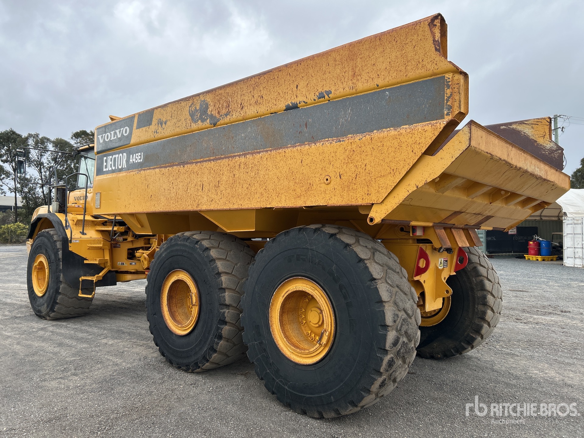 2009 Volvo A40E Ejector Articulated Dump Truck