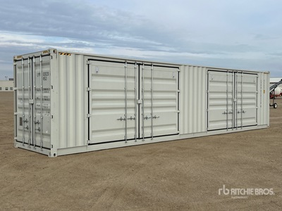 2025 40 ft High Cube Multi-Door Storage Container