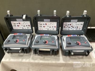 (7) Megger MIT515 Insulation Testers