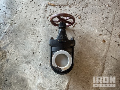 Crane 4" Iron Clamp Gate Valve