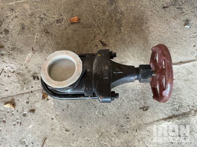 Crane 4" Iron Clamp Gate Valve