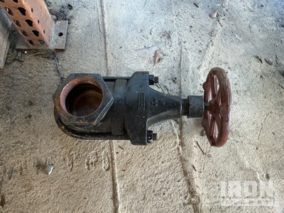 Crane 4" Iron Clamp Gate Valve