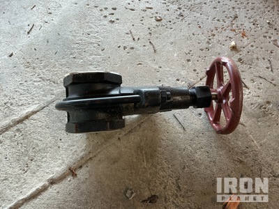 Crane 4" Iron Clamp Gate Valve