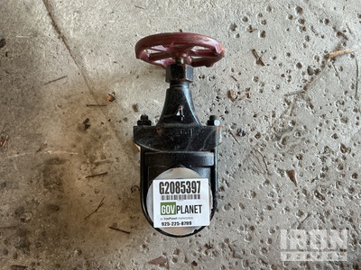 Crane 4" Iron Clamp Gate Valve