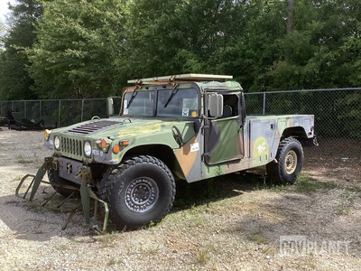 1996 AM General M1097A2 HMMWV 2 Door Soft Top w/Truck Body