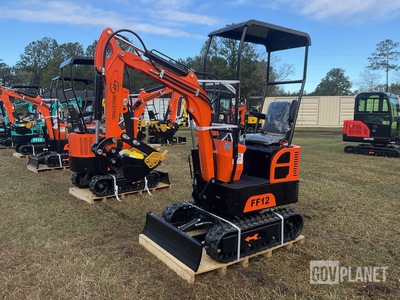 2024 FF Industrial FF-12 Mini Excavator - Unused