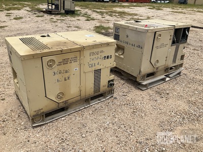 (1) 1995 Libby MEP-802A 5kW & (1) 2010 Fermont MEP-802A 5kW Generator Sets