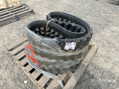 Quantity of (2) Rubber Tracks (Unused)