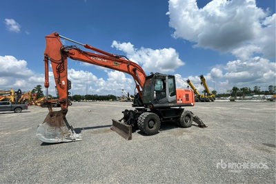 2014 Hitachi ZX190W-3 4x4 Highway Wheeled Excavator