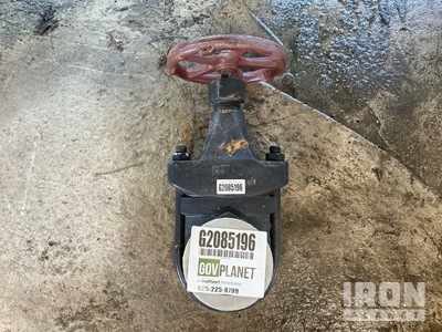 Crane 4" Iron Clamp Gate Valve