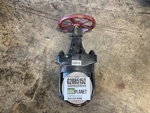 Crane 4" Iron Clamp Gate Valve