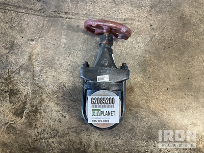 Crane 4" Iron Clamp Gate Valve