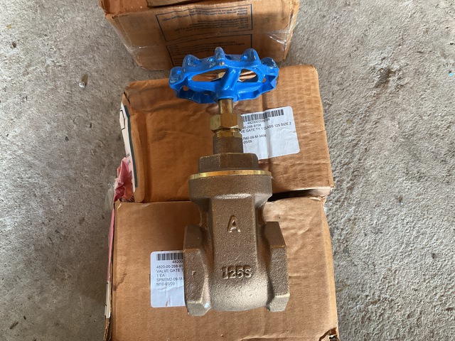 (4) TY 1 Class 125 Size 2 Gate Valves