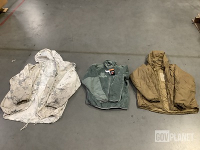 (20) Jackets, (6) Parkas, (3) Pairs of Mittens & Assorted Items