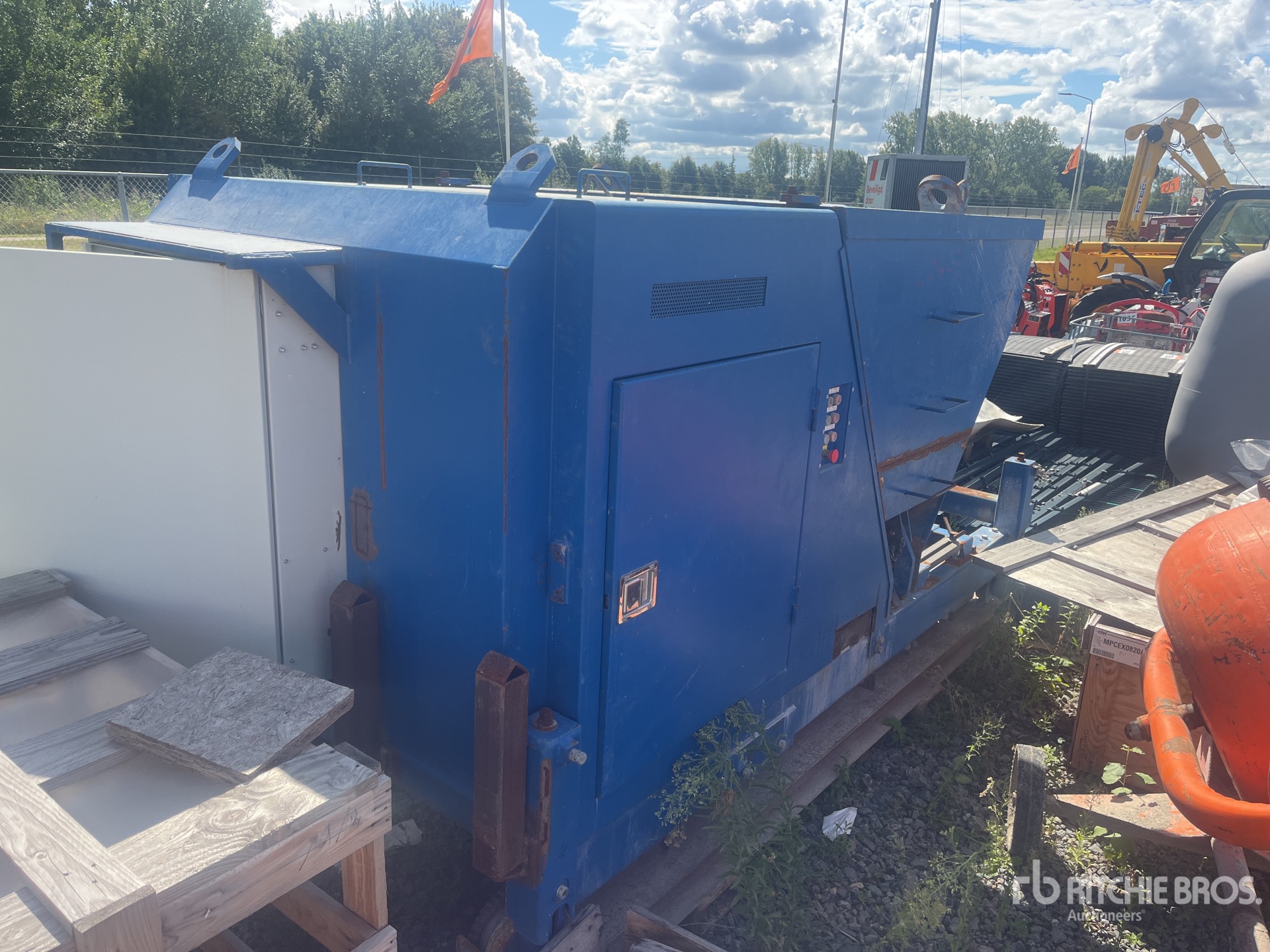 Channel Plates Concrete Extruder