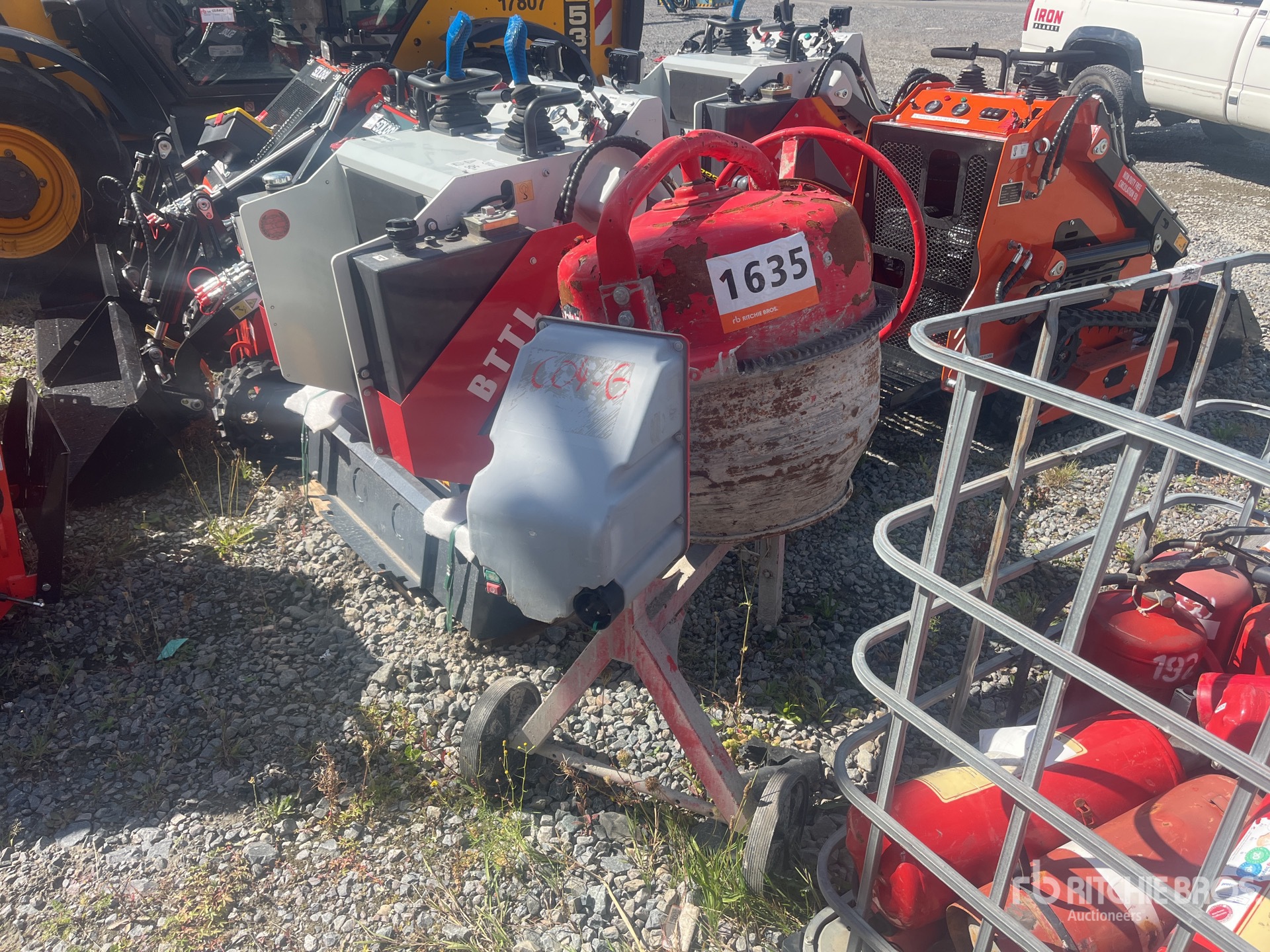 2015 Atika Profi 145 Portable Concrete Mixer