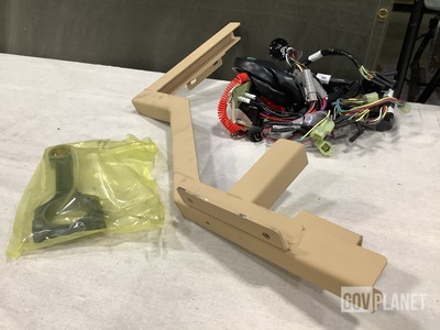 (3) Vehicular Firewall Panel Frame Assemblies, (5) Key Switches & Assorted Items