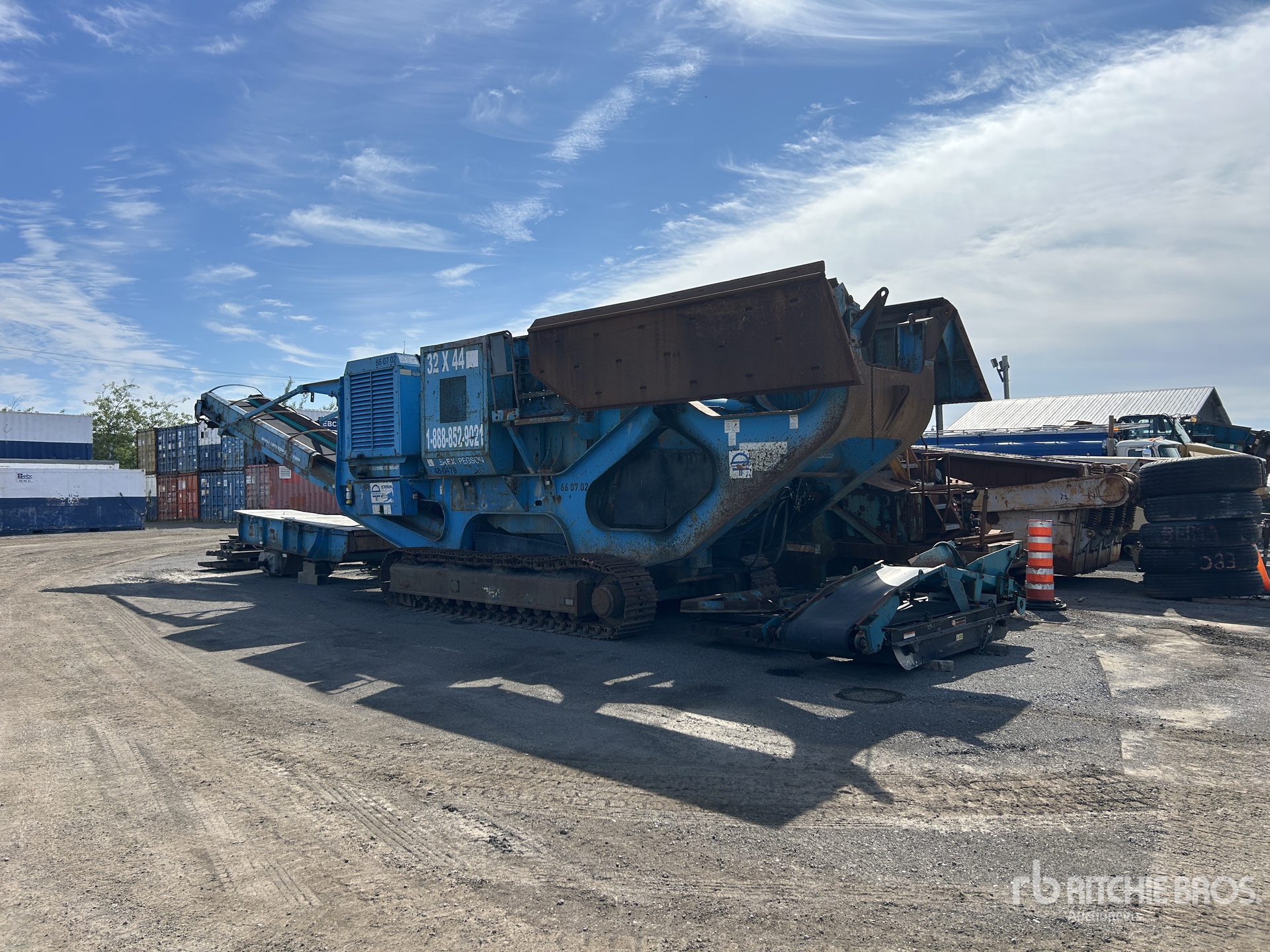 2007 Terex Pegson Premiertrak 1180 Kruszarka szczękowa