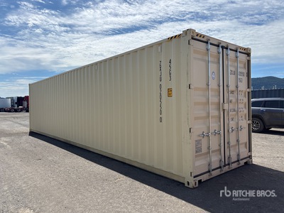 2025 40 ft High Cube Multi-Door Storage Container